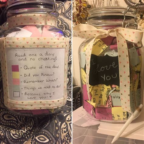 A jar of heartfelt messages is a priceless and romantic gift that will make your partner’s heart and stomach flutter. . 365 notes jar messages ideas for best friend
